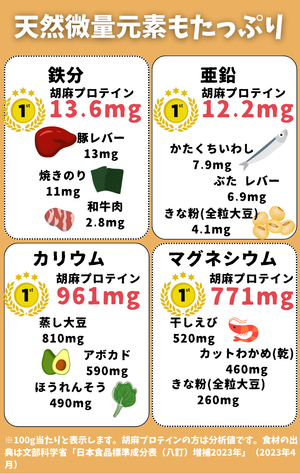 GOMA PROTEIN<br>胡麻プロテイン ＜100g ＞